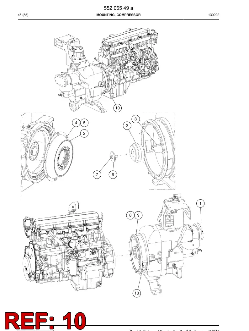 55187886a 551 878 86a Plate - Sandvik Technical Drawing