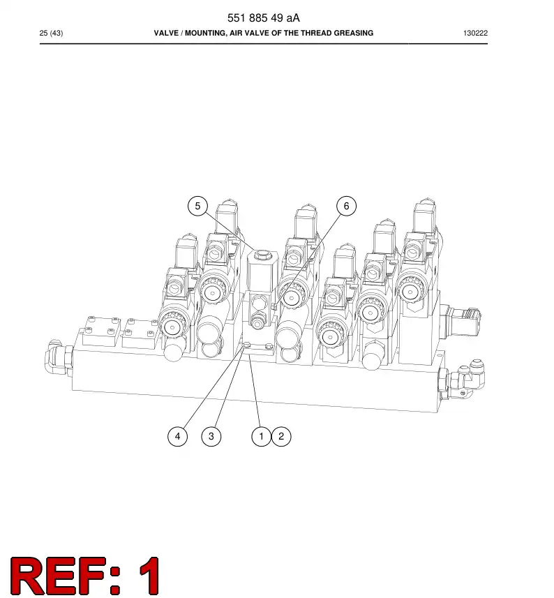 55188546a 551 885 46a Adapter - Sandvik Technical Drawing