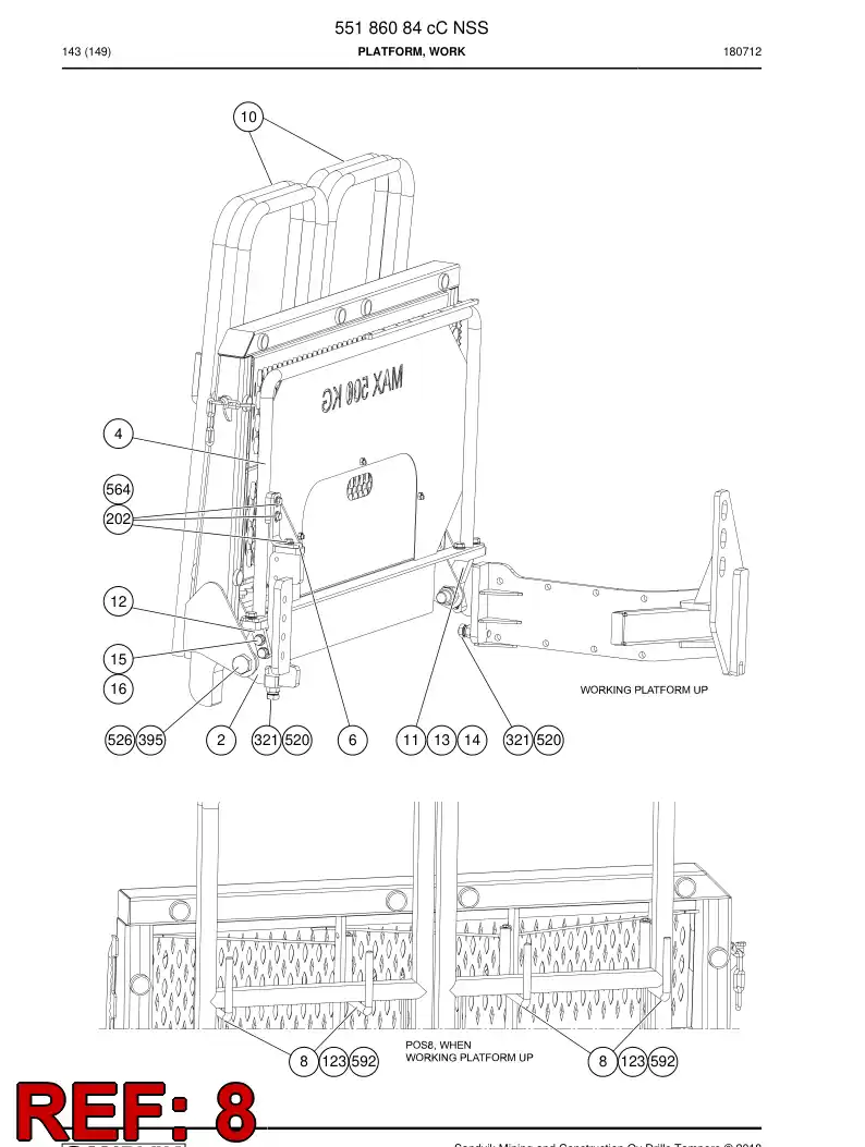 55188692 551 886 92 Round bar - Sandvik Technical Drawing