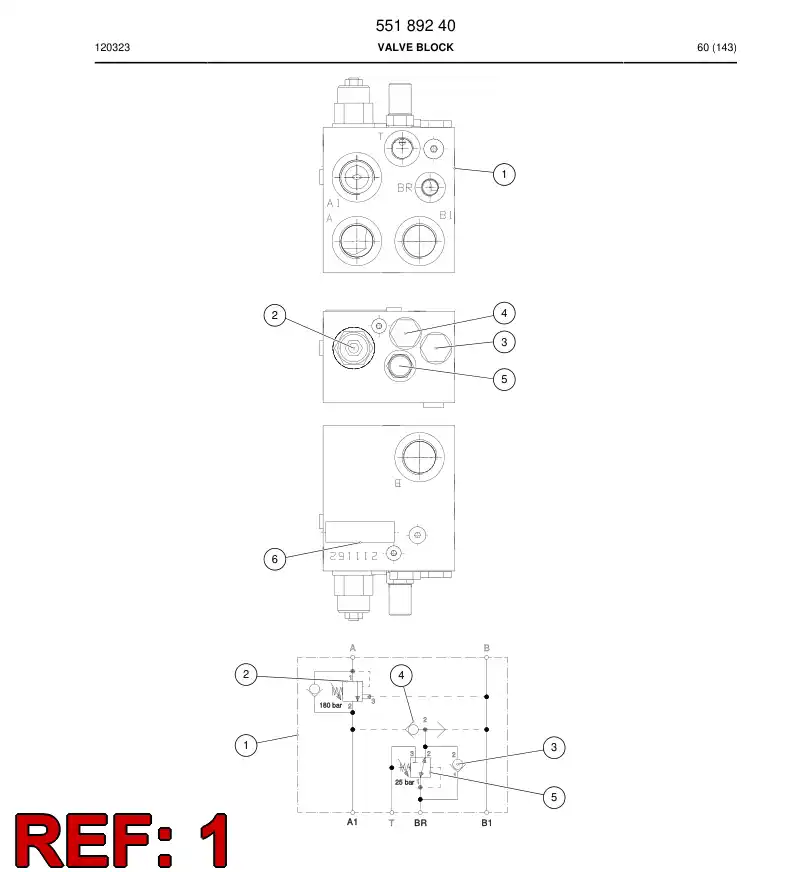 55189267 551 892 67 Section - Sandvik Technical Drawing