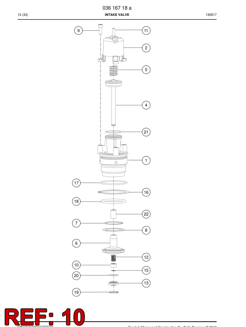 55189273 551 892 73 Hose Assembly, Hydraulic - Sandvik Technical Drawing