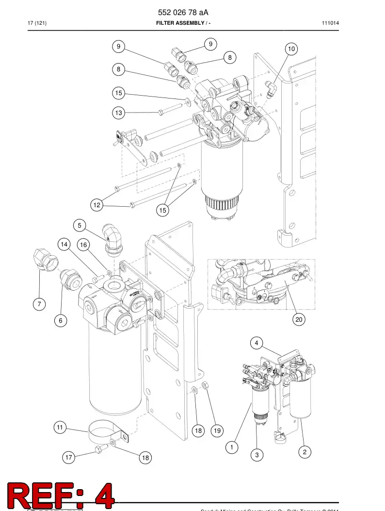 55190028b 551 900 28b Plate - Sandvik Technical Drawing
