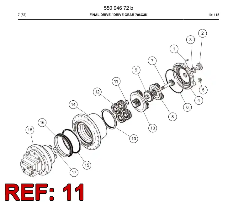 55190090 551 900 90 Circlip - Sandvik Technical Drawing
