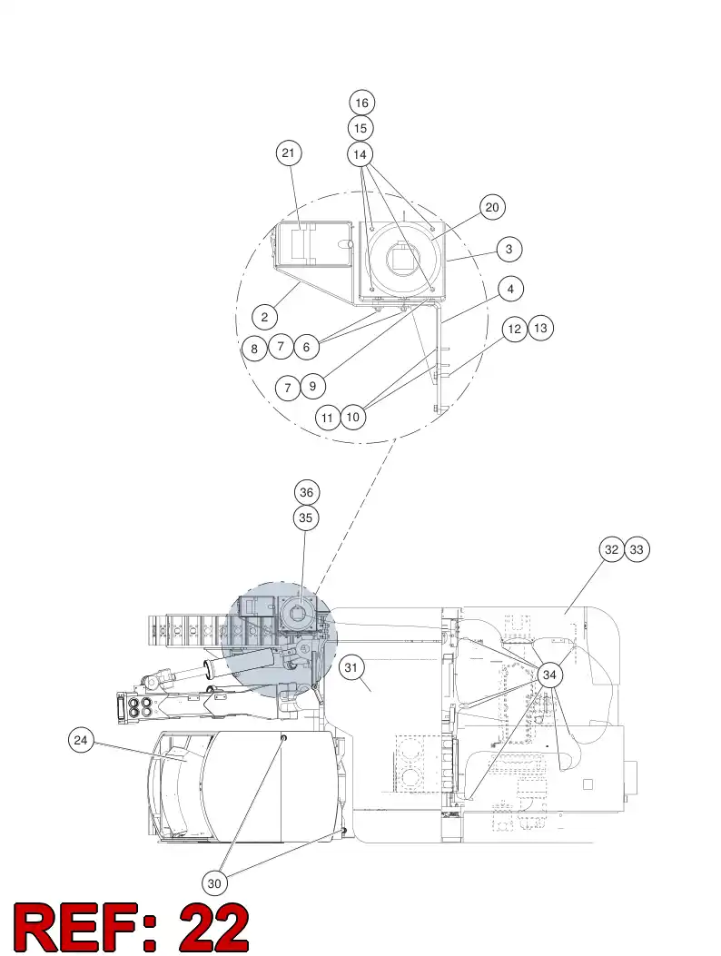 55190250 551 902 50 ELECTRONIC DRIVE - Sandvik Technical Drawing