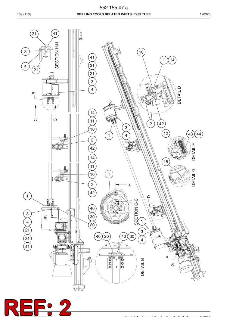 55190285 551 902 85 Jaw - Sandvik Technical Drawing