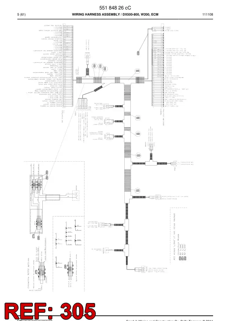 55191096 551 910 96 Marking label set - Sandvik Technical Drawing