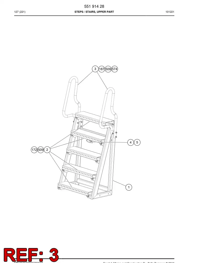 55191430 551 914 30 Pipe - Sandvik Technical Drawing
