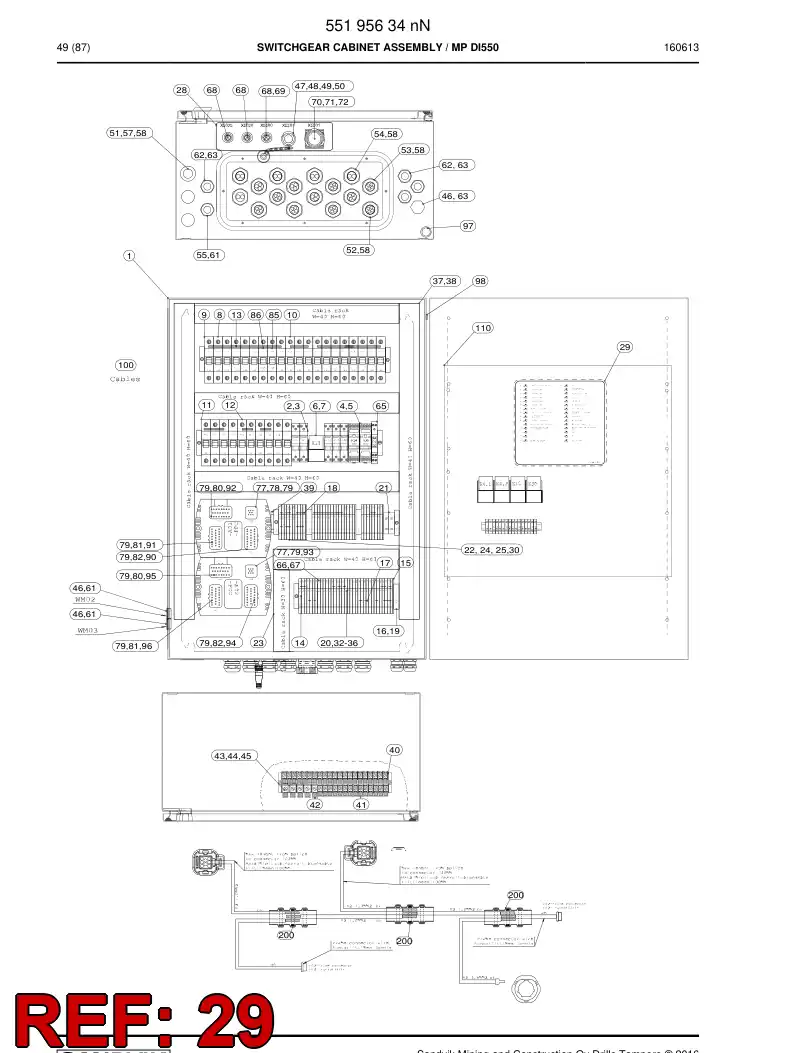 55191863d 551 918 63d Decal - Sandvik Technical Drawing