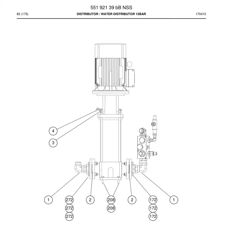 55192139b 551 921 39b Distributor - Sandvik Technical Drawing