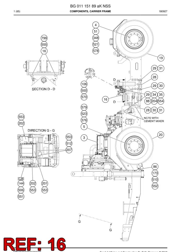 55192318c 551 923 18c LIMITING - Sandvik Technical Drawing