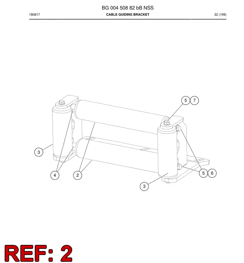 55192365a 551 923 65a Roller - Sandvik Technical Drawing