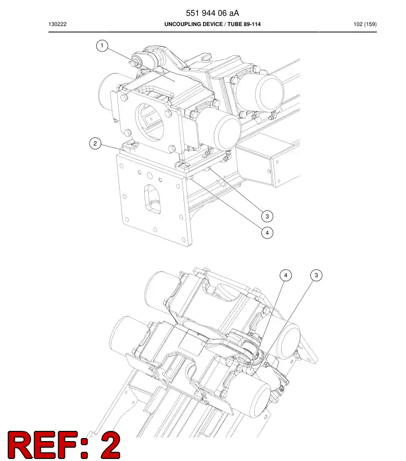 55192397b 551 923 97b Shim - Sandvik Technical Drawing