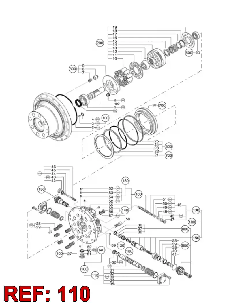 55192430 551 924 30 VALVE ASSEMBLY - Sandvik Technical Drawing