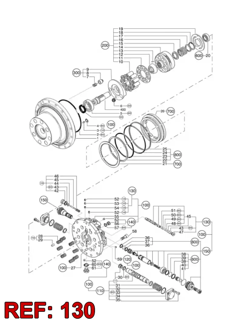 55192436 551 924 36 SPOOL ASSEMBLY - Sandvik Technical Drawing