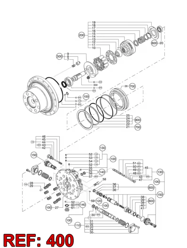 55192445 551 924 45 SHAFT - Sandvik Technical Drawing