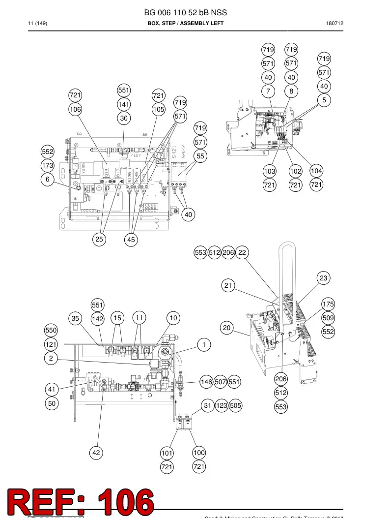 55192580 551 925 80 SINAL - Sandvik Technical Drawing