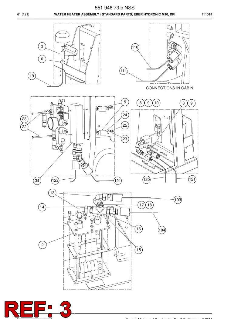 55192782 551 927 82 BRACKET - Sandvik Technical Drawing