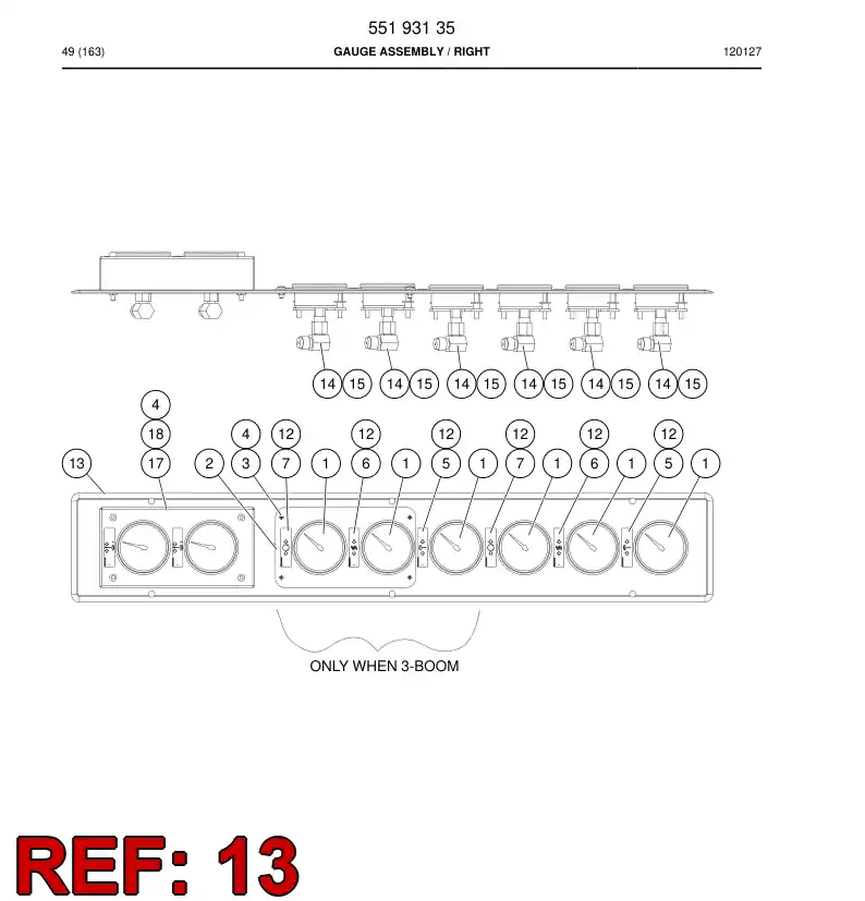 55193138 551 931 38 Instrument housing - Sandvik Technical Drawing