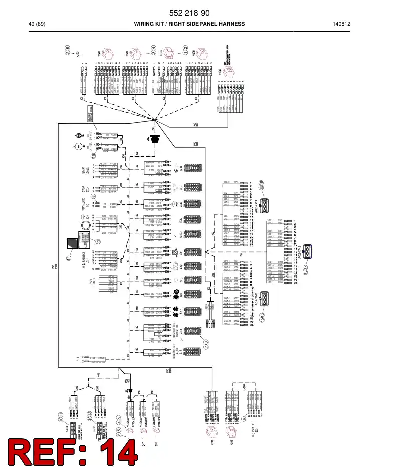 55193178 551 931 78 Potentiometer head - Sandvik Technical Drawing