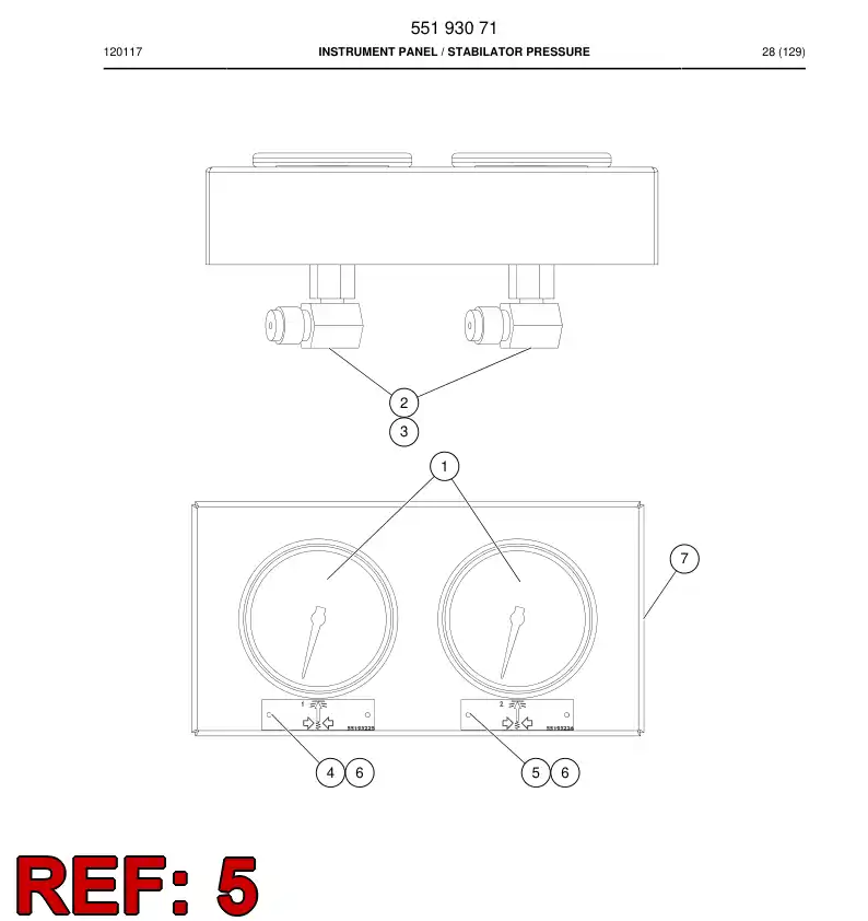 55193226 551 932 26 Sign - Sandvik Technical Drawing