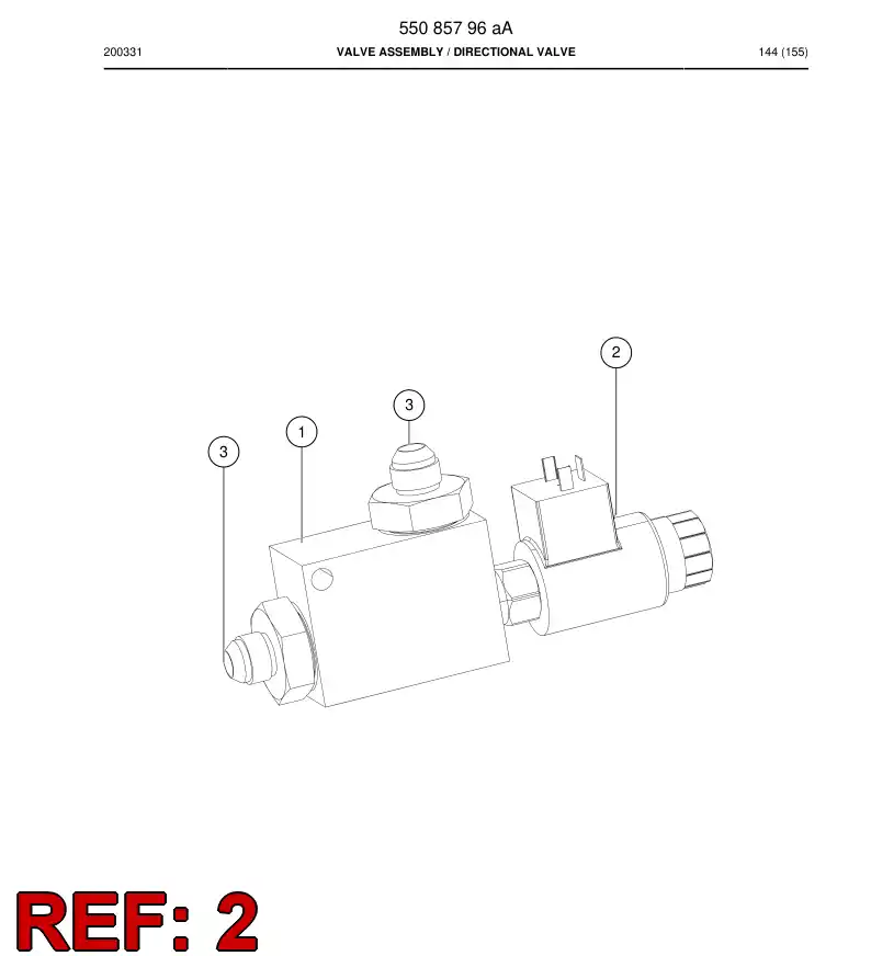 55193242 551 932 42 Seal Kit - Sandvik Technical Drawing