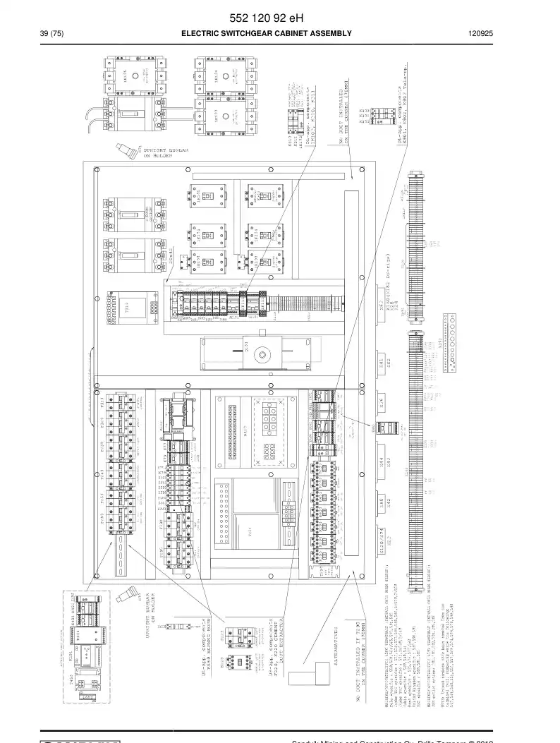 55194526 551 945 26 Module, PLC - Sandvik Technical Drawing