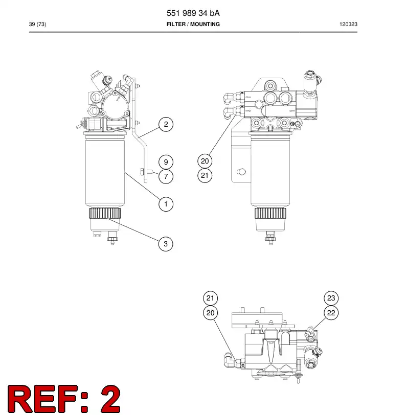 55195326a 551 953 26a Bracket - Sandvik Technical Drawing