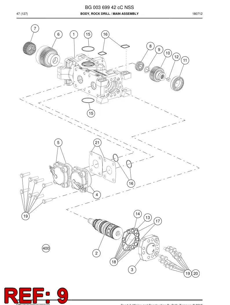 55195375a 551 953 75a Shim - Sandvik Technical Drawing