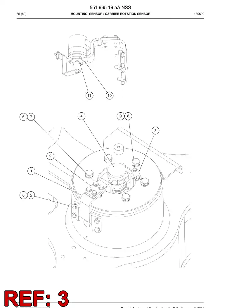 551 965 16 LEVER - drawing