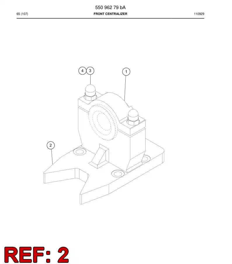 55197997 551 979 97 Body - Sandvik Technical Drawing