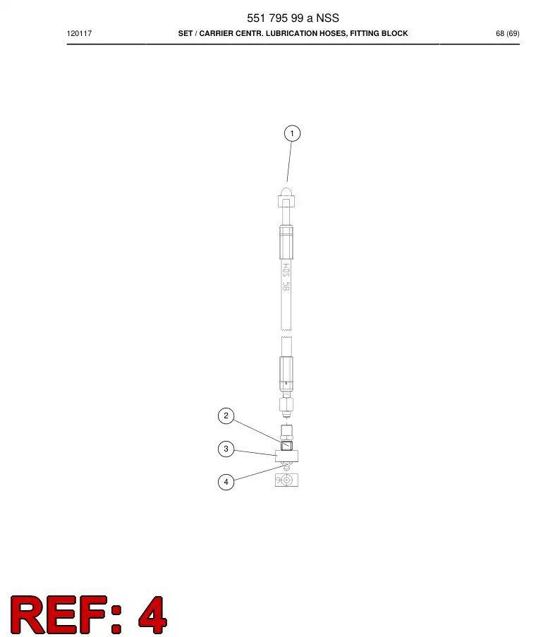 551 990 91 BICO, LUBRICATIONO - drawing