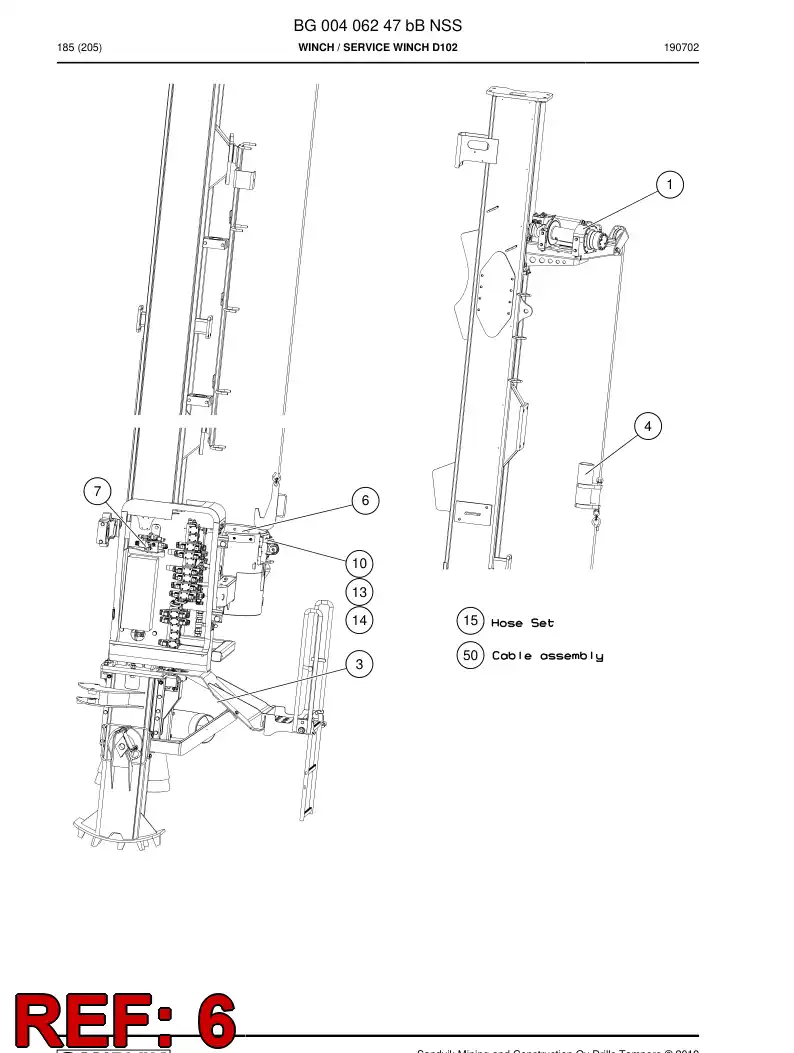 55199146 551 991 46 Spacer - Sandvik Technical Drawing