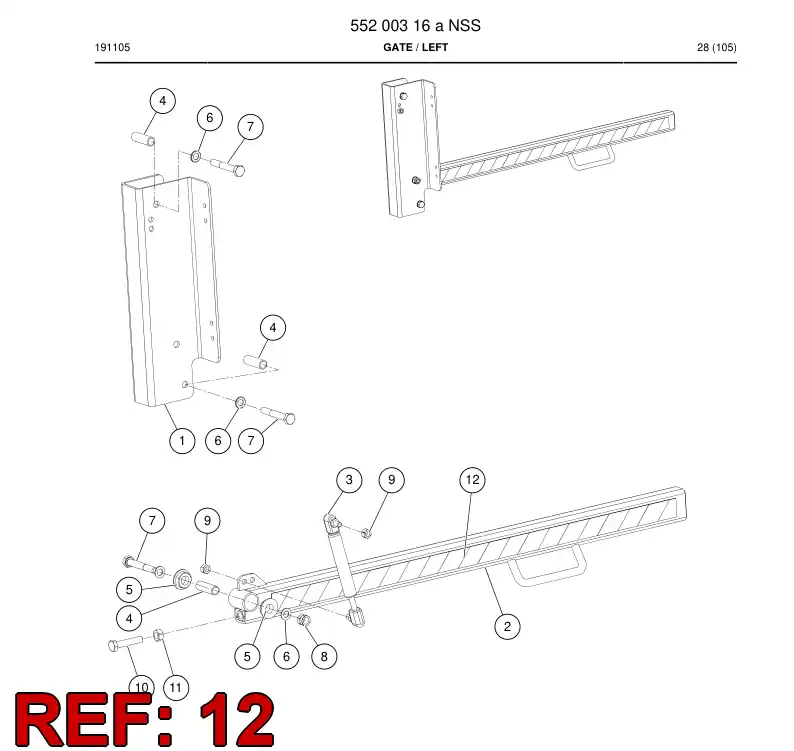 55200391 552 003 91 Tape - Sandvik Technical Drawing