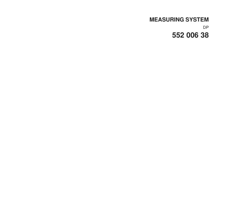 55200638 552 006 38 MEASURING SYSTEM - Sandvik Technical Drawing