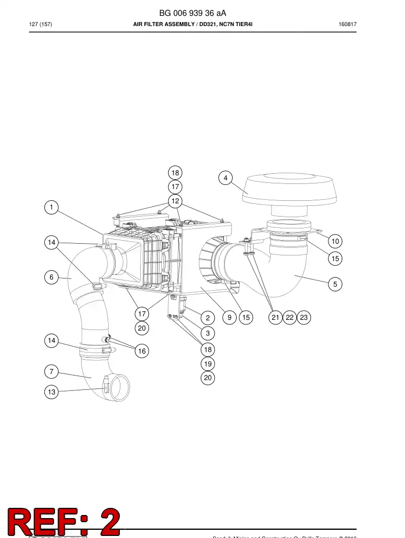 55200650 552 006 50 Indicator - Sandvik Technical Drawing