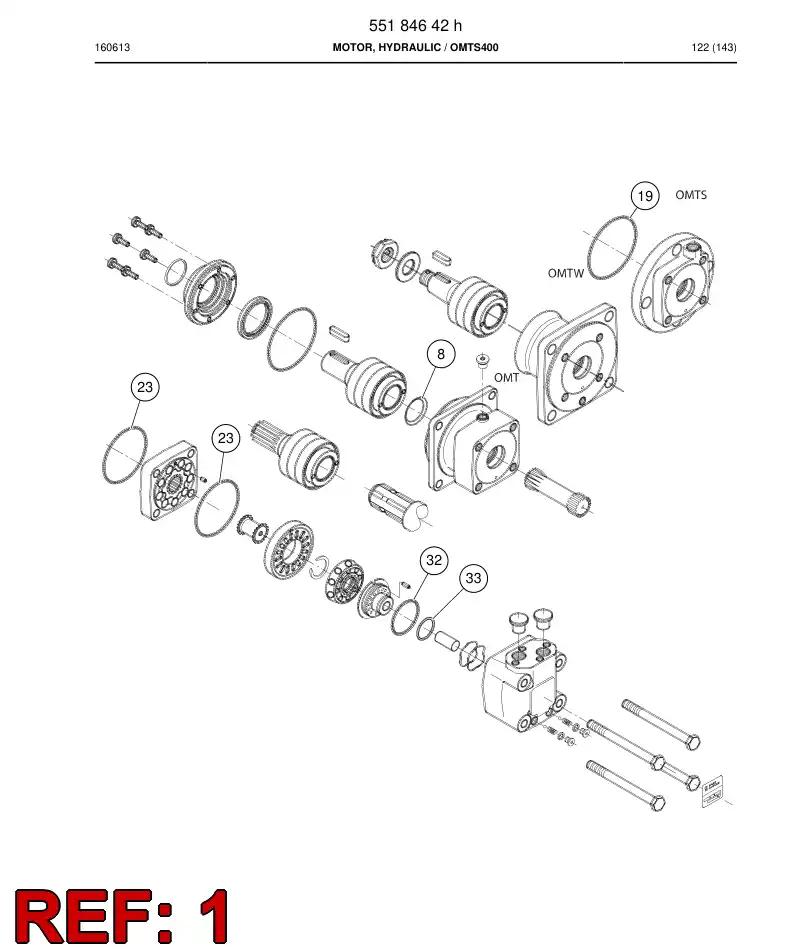 55200915b 552 009 15b Seal Kit - Sandvik Technical Drawing