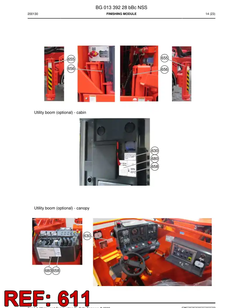 55202279a 552 022 79a Sign - Sandvik Technical Drawing
