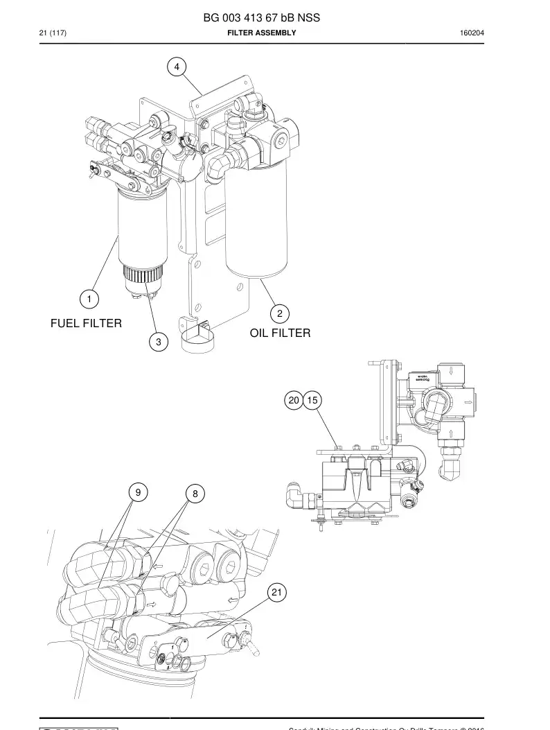 55204130 552 041 30 Bowl - Sandvik Technical Drawing