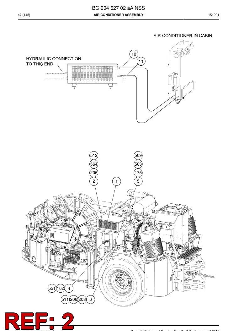 55204427a 552 044 27a Plate - Sandvik Technical Drawing