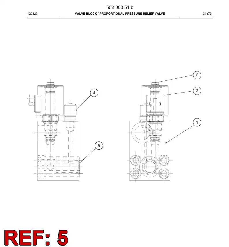 55206876 552 068 76 O-ring - Sandvik Technical Drawing
