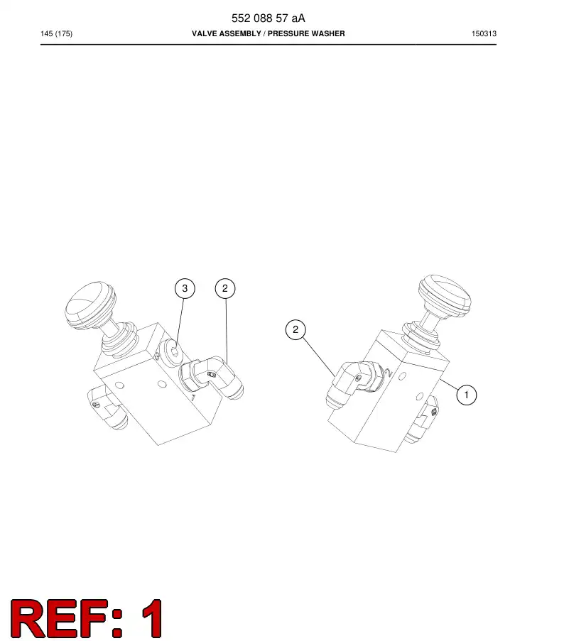 55206967 552 069 67 Parts kit - Sandvik Technical Drawing