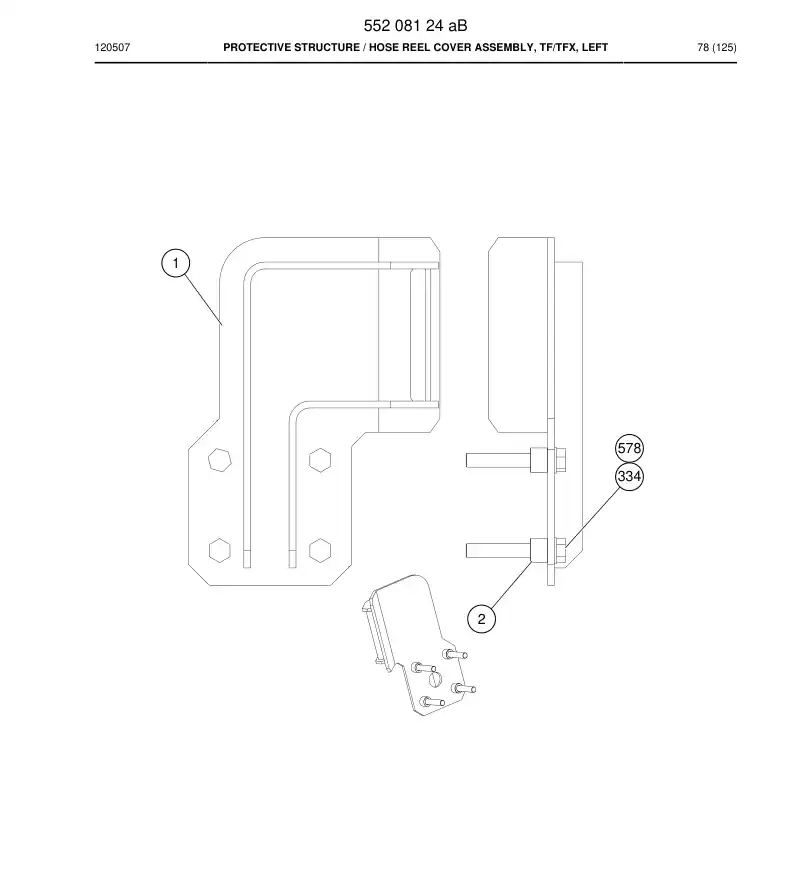 55208124c 552 081 24c Protection - Sandvik Technical Drawing