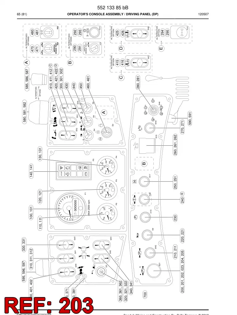 552 085 28 SCREW - drawing