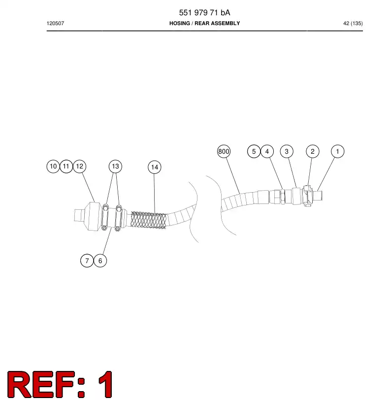 552 091 52 Adapter (hydraulic) - drawing