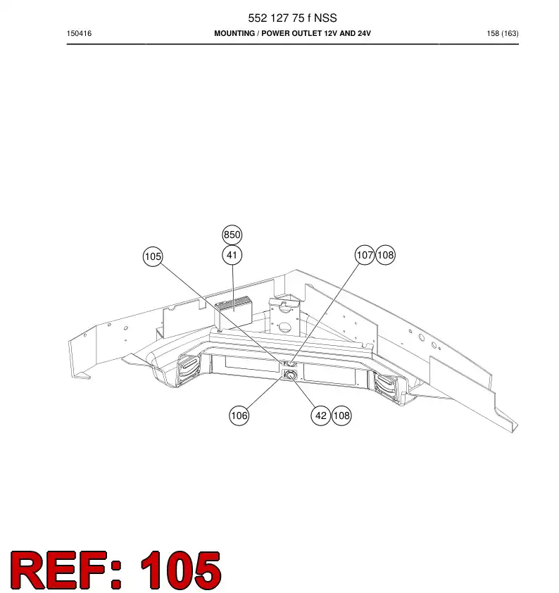 552 114 06 ADHESIVO - drawing