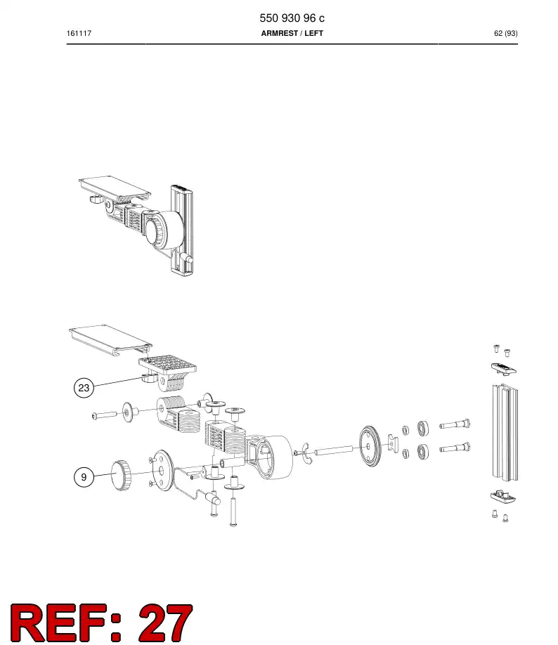 55212610a 552 126 10a Sensor - Sandvik Technical Drawing