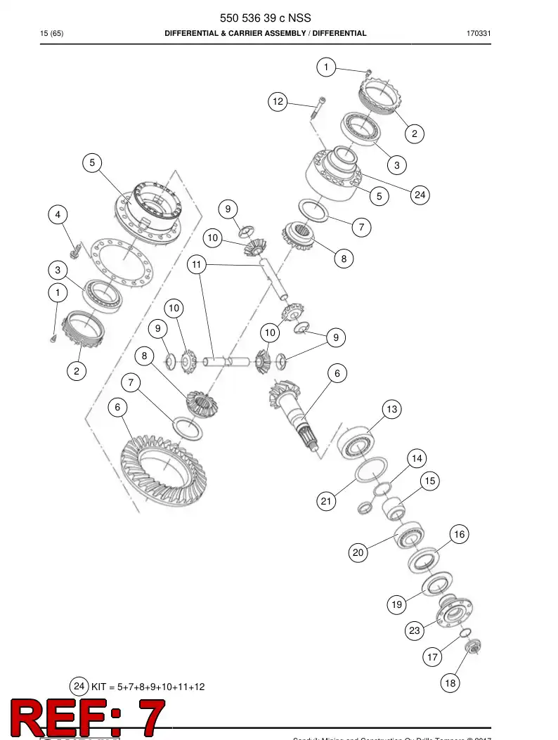 552 139 78 DISCO, FRICCIN - drawing
