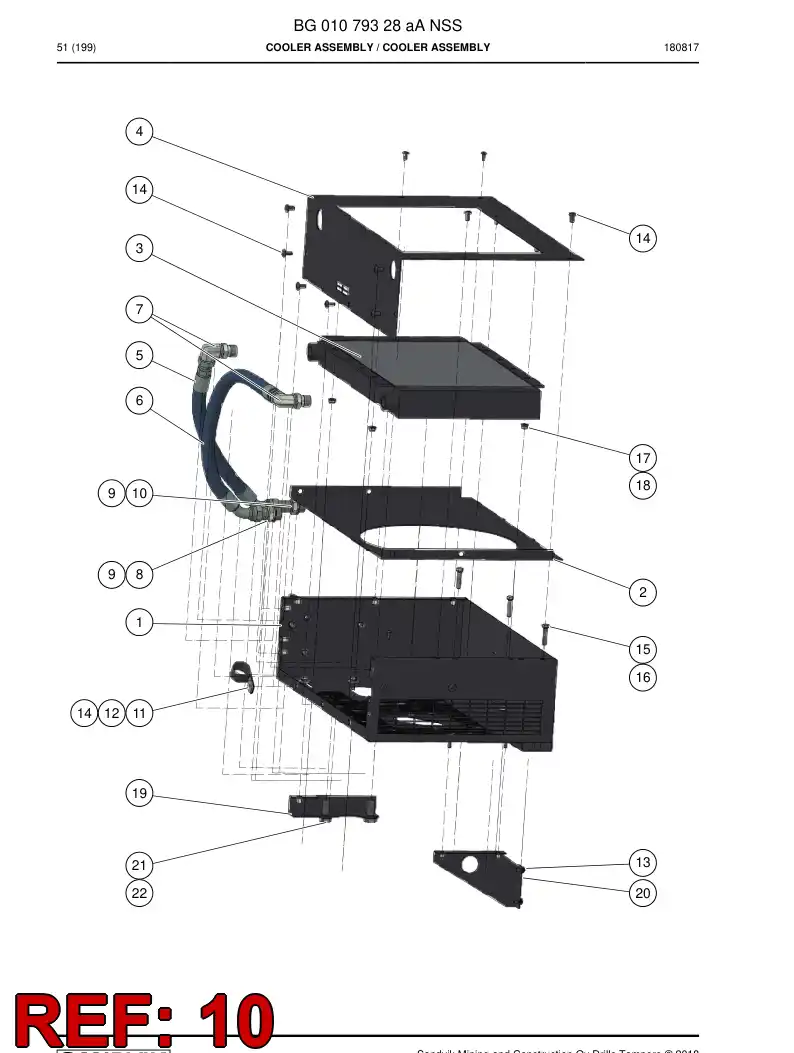 55214115a 552 141 15a Fitting - Sandvik Technical Drawing