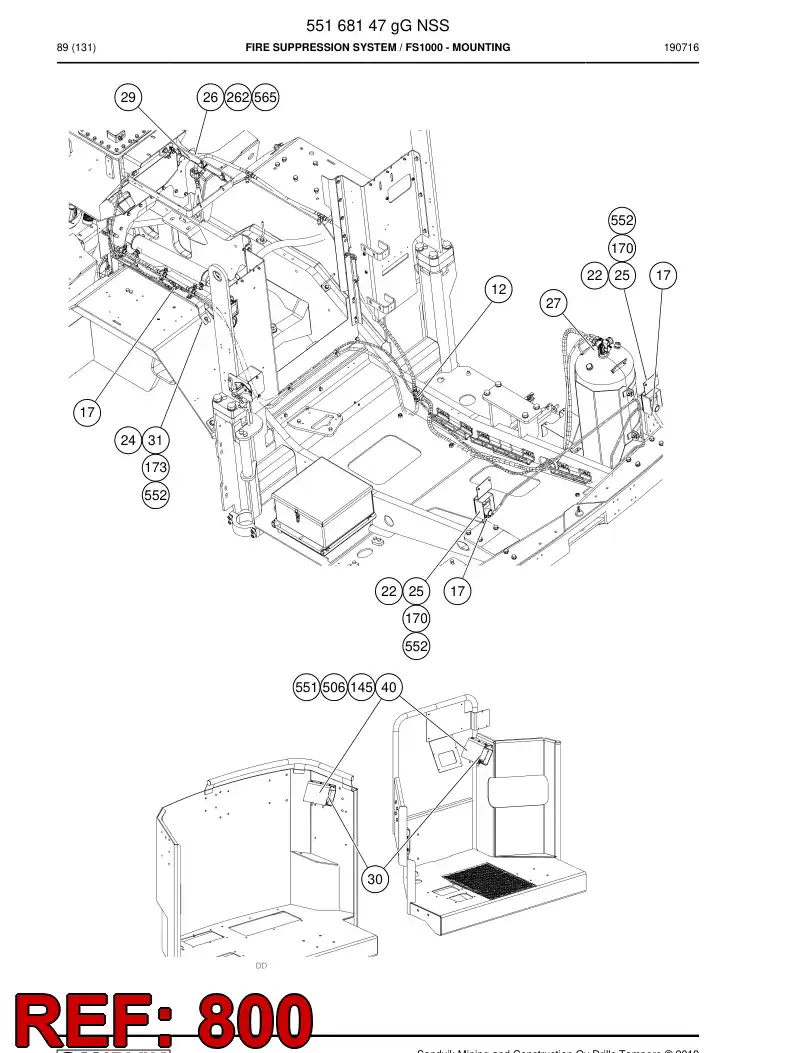 55214123 552 141 23 Glue - Sandvik Technical Drawing