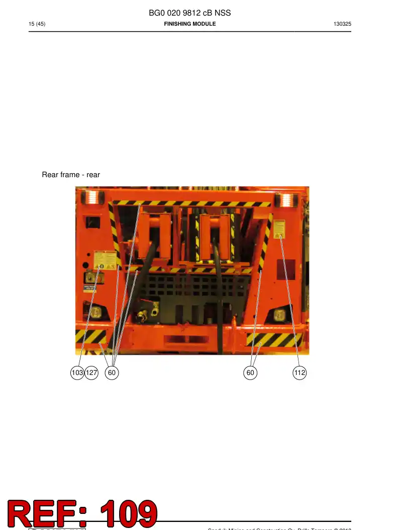 55214342a 552 143 42a Sign - Sandvik Technical Drawing